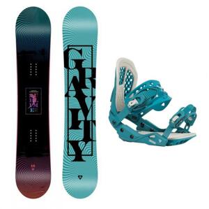 Gravity Sublime 20/21 dámský snowboard + Gravity G3 Lady teal 20/21 vázání - 142 cm + M (EU 38-42)