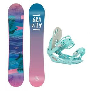 Gravity Voayer 20/21 dámský snowboard + Gravity G1 Lady mint 20/21 vázání - 142 cm + M (EU 38-42)