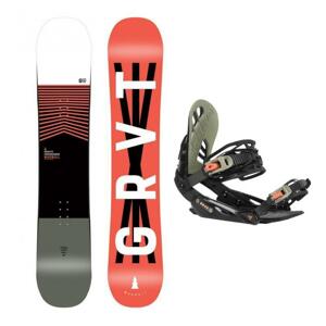 Gravity Madball 20/21 pánský snowboard + Gravity G1 black/chilli/pepper vázání - 153 cm + M (EU 39,5-41,5)