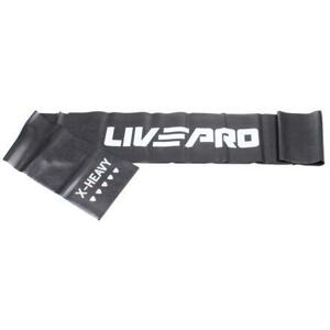 LivePro Resistance LP8413 posilovací guma černá