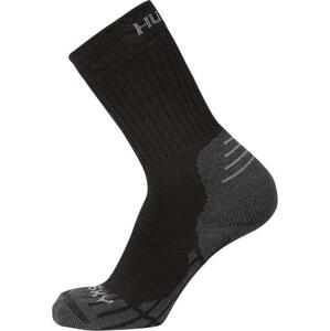 Husky All Wool černé ponožky - XL (45-48)
