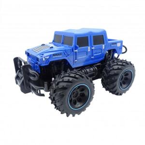 POLICE S.W.A.T. Rock Crawler Jeep 2 WD, 1:16, bitelná konstrukce, velké nárazníky, modrý