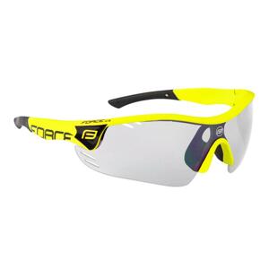 Force RACE PRO fluo, fotochromatická skla cyklistické brýle