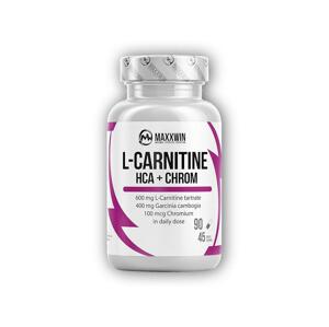 Maxxwin L-Carnitine + HCA + Chrom 90 kapslí