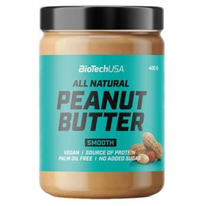 BioTech Peanut Butter 400 g - křupavá