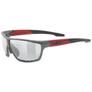 Uvex Sportstyle 706, Grey Mat - Red (5316) 2021 sportovní brýle