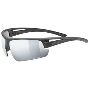 Uvex Sportstyle Ocean Polavision, Black Mat / Mirror Silverd (2250) 2021 cyklistické brýle