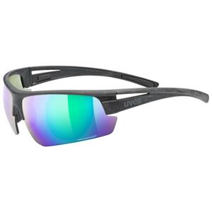 Uvex Sportstyle Ocean Polavision, Black Mat / Mirror Greend (2270) 2021 cyklistické brýle