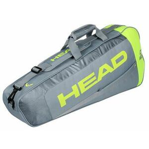 Head Core 3R Pro 2021 taška na rakety šedá-žlutá