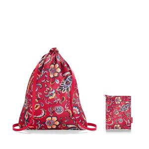 Reisenthel skládací nákupní taška / batoh Mini Maxi Sackpack Paisley Ruby