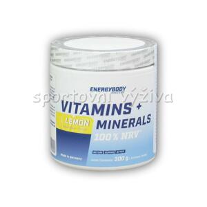 Energy Body Vitamins + Minerals 300g - Lemon