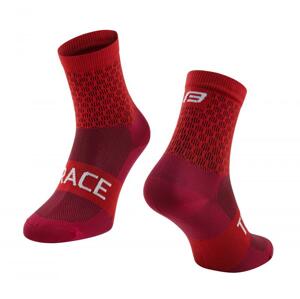 Force ponožky TRACE červené - červené S-M/36-41