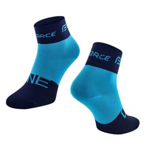 Force Ponožky ONE modré - modré L-XL/42-47