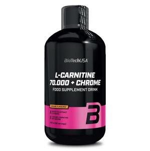 BioTech L-Carnitine + Chrome 500 ml - pomeranč