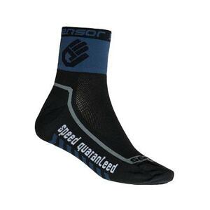 Sensor ponožky Race Lite Hand Černá/tm.modrá - 6/8