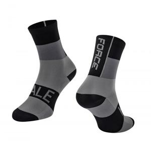 Force Ponožky HALE černo-šedé - XXS-XS/33-35