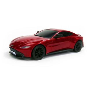 Aston Martin VANTAGE, licencovaný model 1:24, LED, 100% RTR červený