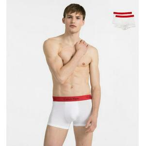 Calvin Klein boxerky White&Red 2pack - XL