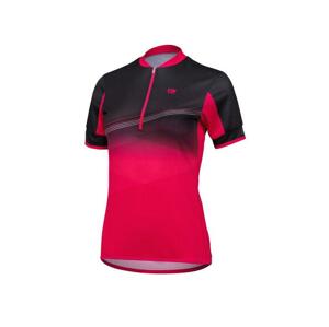 Etape LIV dámský cyklistický dres - XL - bílá-růžová