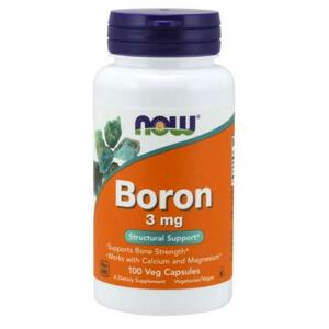 NOW Boron (bor) 3 mg 100 kapslí