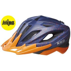 Ked Street Junior MIPS blue orange juniorská přilba - M (53-58 cm)