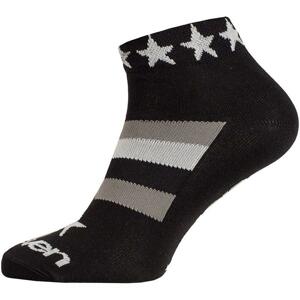 Eleven ponožky Luca STAR WHITE černá/bílá - L (UK 8-10)