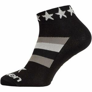 Eleven ponožky Luca STAR WHITE černá/bílá - S (UK 36-38)
