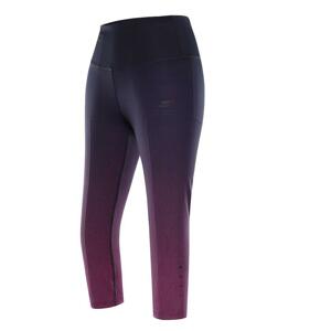 Alpine Pro KIMBA fialové dámské capri kalhoty - XL