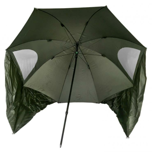 Sedco Rybářský přístřešek - deštník Ø240cm MAXI BROLLY - Khaki