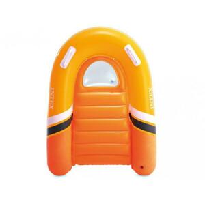 Intex Lehátko dětské s držadly SURF 58154 - oranžová