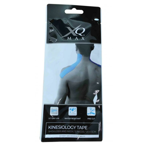 Xq Max Kinesiology Shoulder/Neck Tape - Tejpovací páska Ramena 20x5 cm - 2ks - Modrá