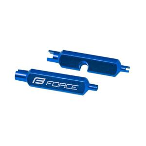 Force Klíč na vložky AV/FV ventilků, hliník, modrý