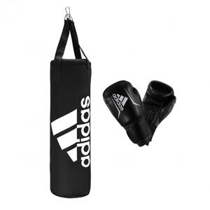 Adidas Junior Box-Pack (pytel 6kg, rukavice 6oz) Black/White - pytel + rukavice 6oz