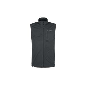 Kilpi TOFANO-M černá pánská softshell vesta + šátek Kilpi - L