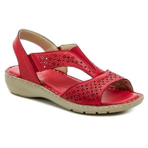 Wild 16725B-01 červené dámské sandály - EU 37