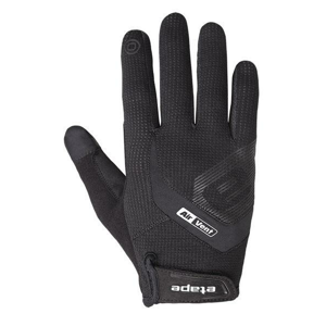 Etape FOX+ cyklistické rukavice - L - černá