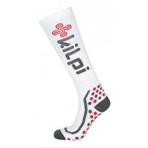 Kilpi PANAMA-U bílé kompresní ponožky - 39-42
