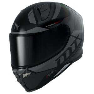 MT Helmets Integrální přilba na motorku Revenge 2 Scalpel černo-šedá + sleva 300,- na příslušenství - S: 55-56 cm