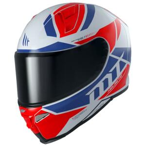 MT Helmets Integrální přilba na motorku Revenge 2 Scalpel modro-bílo-červená + sleva 300,- na příslušenství - M: 57-58 cm