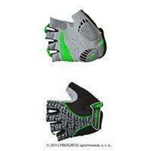 Progress Pull Mitts cyklistické rukavice - XL-černá/zelená