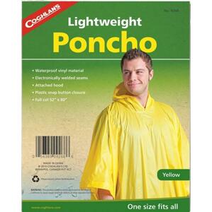 Coghlans pončo žluté Lightweight Poncho