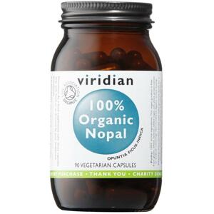 Viridian 100% Organic Nopal (Opuncie) 90 kapslí