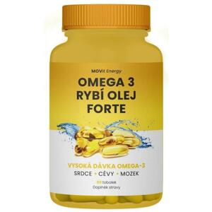 MOVit Omega 3 Rybí olej Forte 60 kapslí