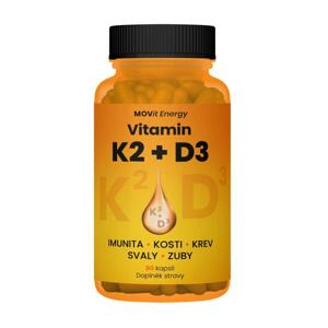 MOVit Vitamin K2 120 mcg + D3 1000 I.U. 25 mcg 60 kapslí