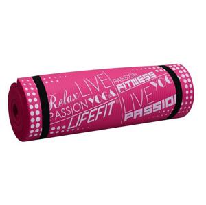Lifefit Podložka Yoga MAT Exkluziv Plus 180x58x1,5cm světle růžová