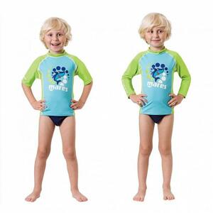 Mares Dětské lycrové triko RASHGUARD KID BOY - XS (2-3 roky) kr. rukáv