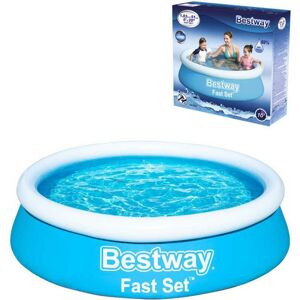 Bestway Bazén Fast Set samostavěcí kruhový 183x51cm rodinný 57392