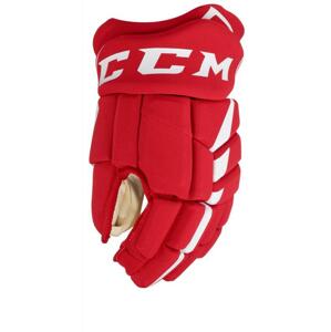Hokejové rukavice CCM Jetspeed FT475 SR - červená-bílá, Senior, 13