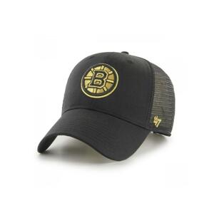 47 Brand Kšiltovka NHL Branson Metallic Black - Senior, Boston Bruins