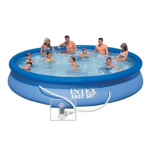 Intex 457 x 84 cm bazén Easy s filtrací - 28158 - Modrá
